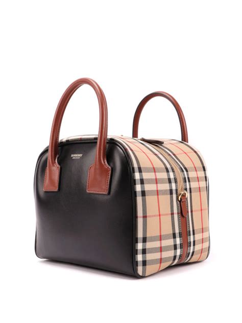 vintage burberry bowling bag|burberry bowling bag price.